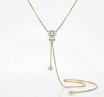 COLAR GRAVATINHA PINGENTE CORAÇÃO COM ZIRCÔNIA BANHADO EM OURO 18K