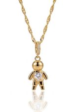 COLAR FILHO ZIRCÔNIA - BANHADO EM OURO 18K