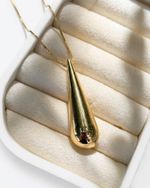 CONJUNTO GOTA ANTONELLA BANHADO A OURO 18K