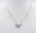 CONJUNTO MEIA FLOR BANHADO EM PRATA 925