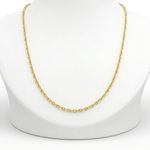 CORRENTE MASCULINA CARTIER 60 CM - BANHADO A OURO 18K