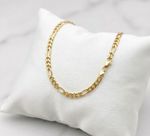 PULSEIRA INFANTIL MASCULINA BANHADO EM OURO 18K