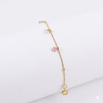PULSEIRA LUNA BANHADO A OURO 18K