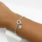 PULSEIRA NINA BANHADO EM PRATA 925