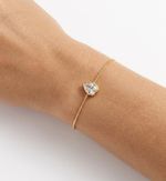PULSEIRA PONTO DE LUZ GOTA BANHADO EM OURO 18K