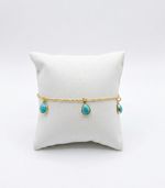 PULSEIRA REGULÁVEL SARA BANHADO EM OURO 18K