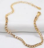 PULSEIRA RIVIERA KATE BANHADO EM OURO 18K