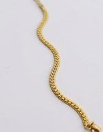 PULSEIRA TRESSE BANHADO EM OURO 18K