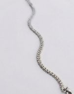 PULSEIRA TRESSE BANHADO EM PRATA 925