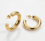 BRINCO LILLY P BANHADO A OURO 18K