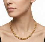CHOKER REGULÁVEL FOLHAS DE OLIVEIRA BANHADO EM OURO 18K