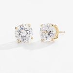 BRINCO ZIRCÔNIA G CRISTAL BANHADO OURO 18K