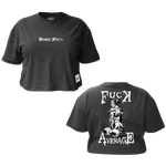Cropped Oversized F*ck Average
