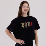 Cropped Oversized Body Fat Pose