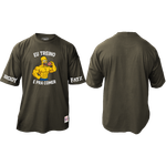 Camiseta Oversized EU TREINO