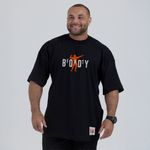 Camiseta Oversized Body Fat Intercalada