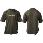 Camiseta Oversized Aplique Dourado Espelhado