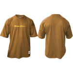 Camiseta Oversized Aplique Dourado Espelhado