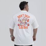 Camiseta Oversized BF Don't Skip Cardio