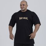 Camiseta Oversized Natural is the plants