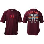 Camiseta Oversized Leg Day Gym Higs