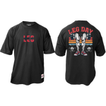 Camiseta Oversized Leg Day Gym Higs