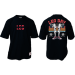Camiseta Oversized Leg Day Gym Higs