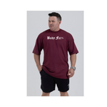 Camiseta Oversized BODY FAT % Ombro a Ombro