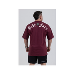 Camiseta Oversized BODY FAT % Ombro a Ombro