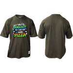 Camiseta Oversized I only workout