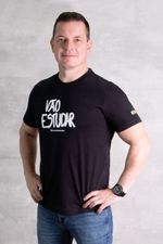 CAMISETA M/C MEIA MALHA - VÃO ESTUDAR