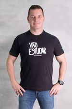 CAMISETA M/C MEIA MALHA - VÃO ESTUDAR