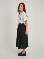 Saia Florença - Preto