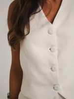 Colete Tradicional - Off White
