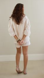 Camisa Over - Listra Bege