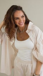 Camisa Over - Listra Bege