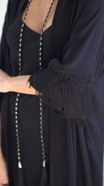Cinto-Colar de Amarra - Preto