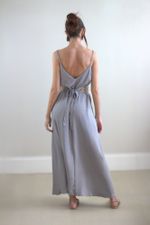 Vestido Amplo - Cinza