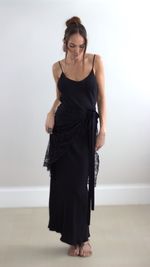Saiote Renda - Preto