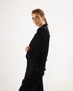 Blazer Alfaiataria Bordado com Pedrarias