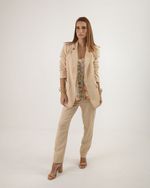 Blazer Alfaiataria - Bege