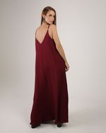 Vestido Amplo - Marsala 