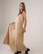 Vestido Amplo - Bege