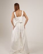 Pantalona Veludo - Branco
