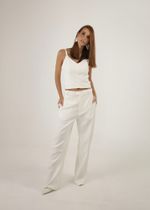 Calça Alfaiataria - Off White