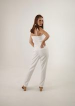 Calça Reta - Off White