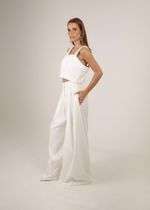 Top Veludo - Branco