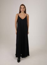 Vestido Amplo - Preto
