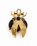 Broche Besouro Dourado