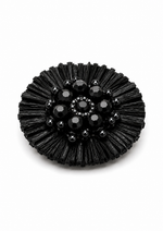 Broche Flor Preta
